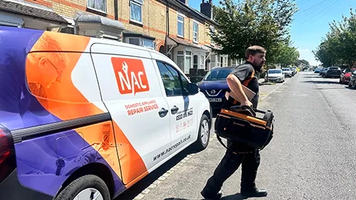 NAC engineer on a call-out near Bletchley